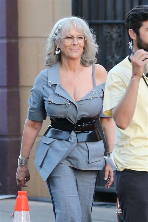 Jamie Lee Curtis at "Freaky Friday 2" Set in Los Angeles 07-19-2024