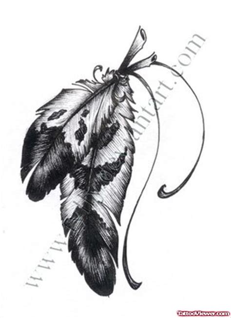 Eagle Feather Sketch at PaintingValley.com | Explore collection of ...
