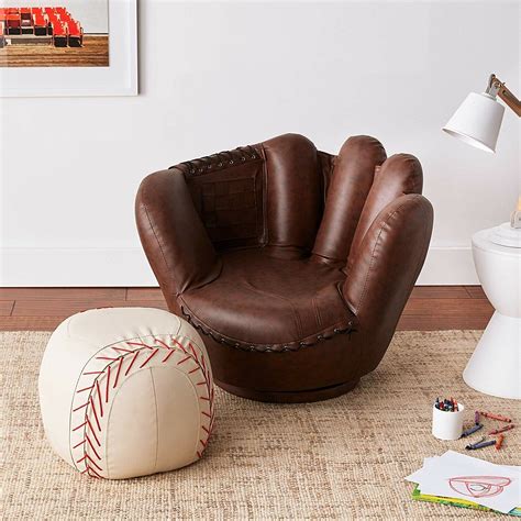 baseball chair glove