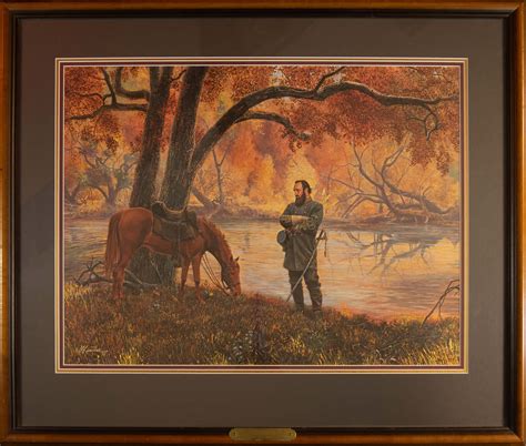 Cross Over the River by Mort Künstler | Limited Print #244 / 1750