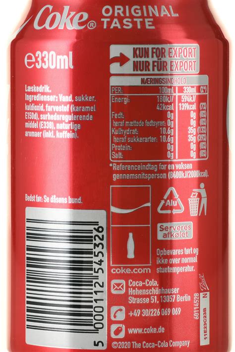 Coca Cola Original Teste - купить Кока Кола Оригинал Тест 0.33 л ж/б - цена