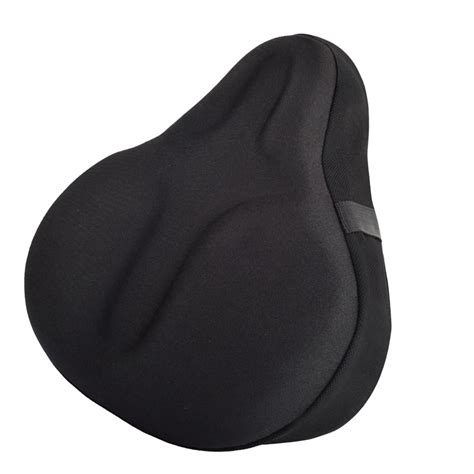 FeatherFull Comfortable Bike Seat Cover, Wide Silicone Cushion, Cruiser