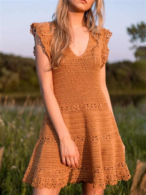 Golden Hour Sun Dress Crochet Pattern | Originally Lovely