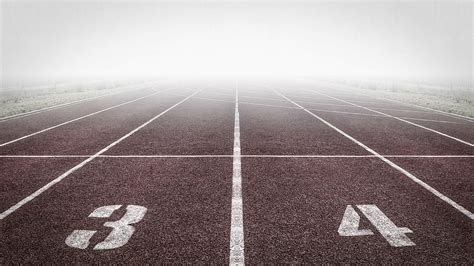 landscape photography marathon track sport treadmill tor route
