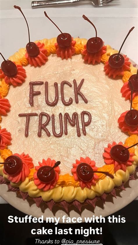 Madonna Slams Trump's Election Win With a 'F**k You' Cake