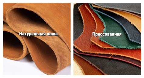 Что такое прессованная кожа — отличие от натуральной