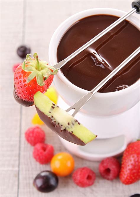 Chocolate Fondue - The Cooking Mom