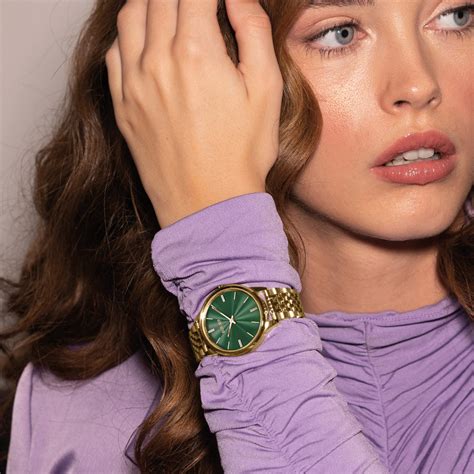 Emily Gold Green – Burker Watches