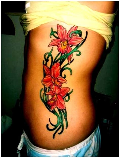 30 Sexy and Beautiful Orchid Tattoo Designs