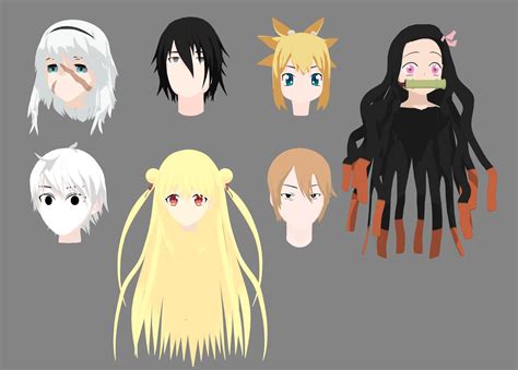 Anime Hair - 3D Model by RYANMAICOL