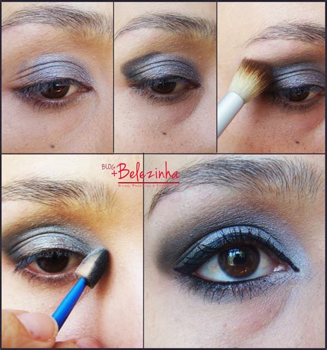 Maquiagem Com Preto E Prata - Mais Belezinha: Maquiagem: prata com preto