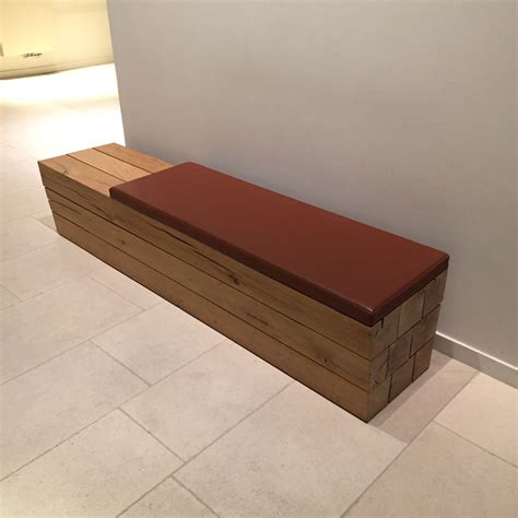 adding comfort  style  long bench  storage home storage