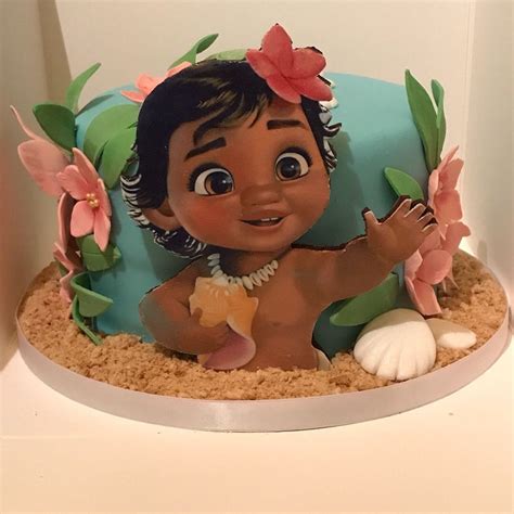 Easy Cute Moana Cake - Wiki Cakes