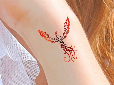 Phoenix Symbol Tattoo