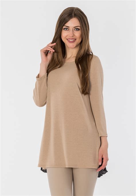 Туника S&A Style, цвет: бежевый, MP002XW15GTH — купить в интернет ...