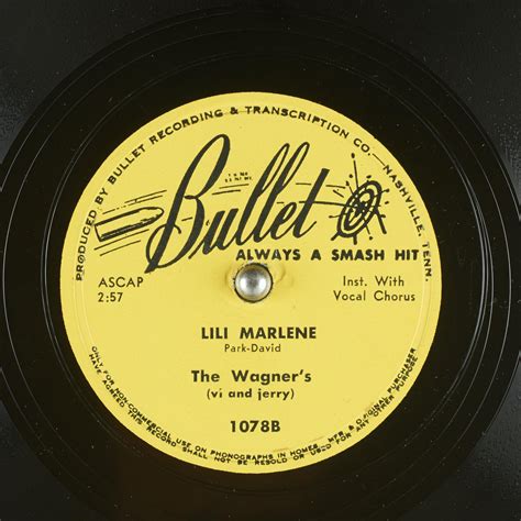 LILI MARLENE : The Wagner's (vi and jerry) : Free Download, Borrow, and