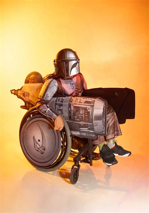 Kid's Adaptive The Mandalorian Costume | Adaptive Star Wars Costumes