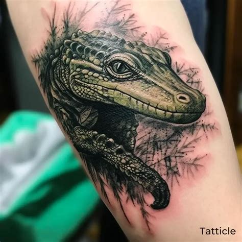 Crocodile Tattoo Meaning and Symbolism - Tatticle