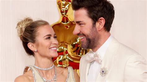 Emily Blunt And John Krasinski Work Overtime At 2024 Oscars To Shut ...