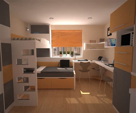 Conceptual Design Dorm Room on Behance