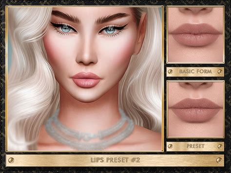 The Sims Resource | LIPS PRESET #2