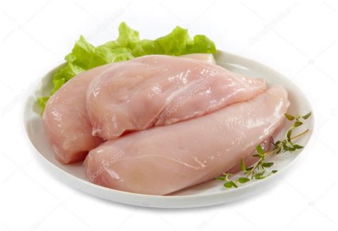 Fresh raw chicken fillets — Stock Photo © zmaris #2741961