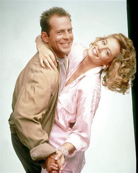 Bruce Willis & Cybill Shepherd (9/25/1986) | Moonlighting Strangers: An ...