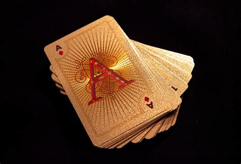 Golden Playing Cards :: Behance