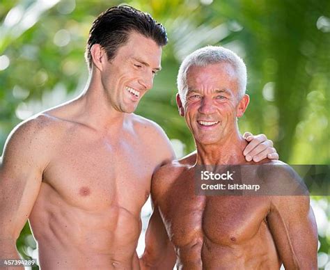 Portrait Of Father Son Stock Photo - Download Image Now - 20-29 Years ...