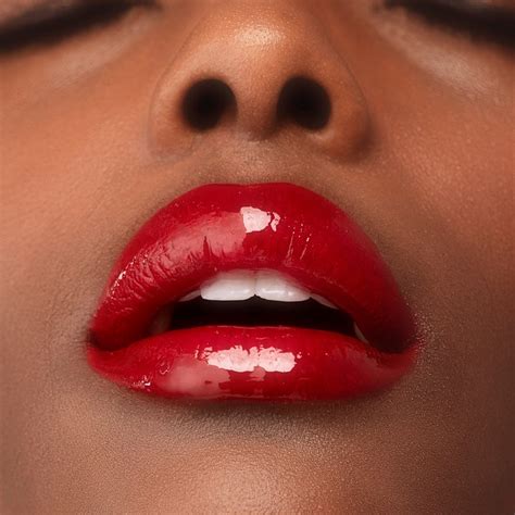 African American woman red lips | Premium Photo - rawpixel