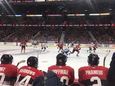 My view from tonights game! : r/OttawaSenators