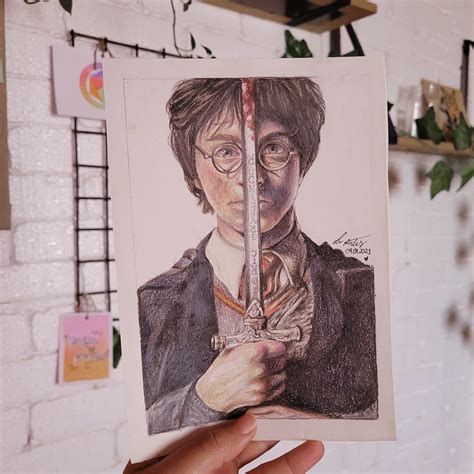 easy to draw harry potter 8