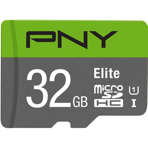 PNY Technologies 32GB Elite UHS-I microSDHC P-SDU32GU185GW-GE