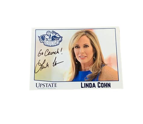 Linda Cohn Autographed Photo – Syracuse Crunch Official Team Store