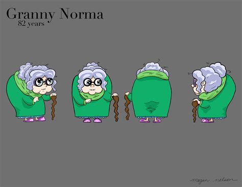 Granny Norma :: Behance