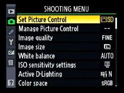 How to Adjust Nikon D90 Landscape Settings in 4 steps? - TechnoWifi