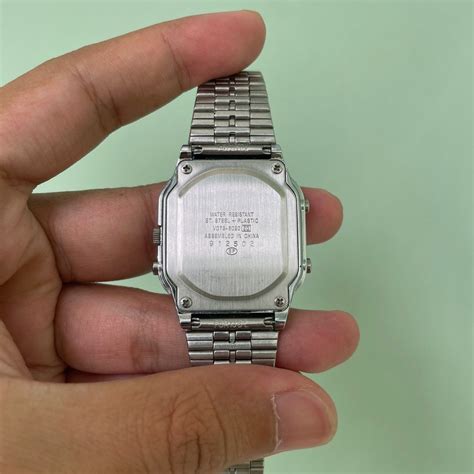 Jam Tangan Seiko Alba Analog Digital Dual Time Glow In The Dark on ...