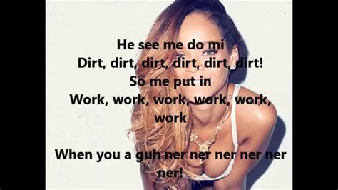 Скачать Rihanna - Work feat. Drake Lyrics клип бесплатно