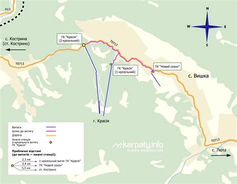 Вишка (Красія) — Витяги і траси — Відпочинок в Карпатах — КАРПАТИ.INFO ...