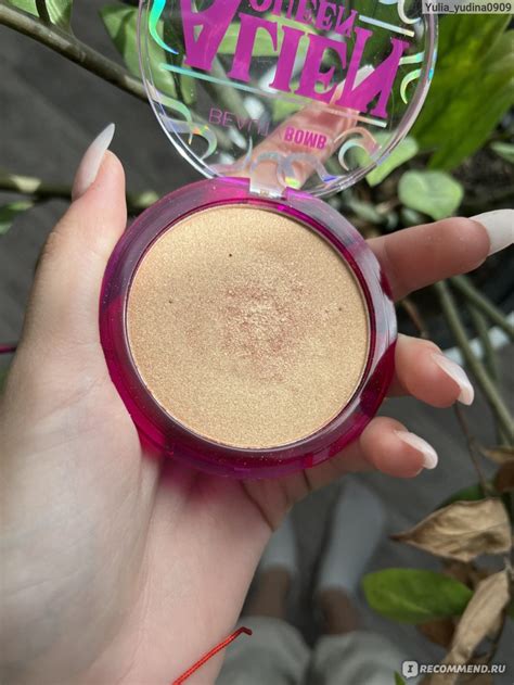 Хайлайтер BEAUTY BOMB Allen Queen - «Highlighter “Alien Queen”» | отзывы