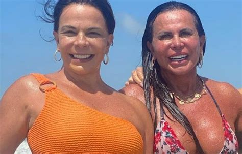 Gretchen E Sula Miranda - Gretchen e Sula Miranda curtem viagem em família: "Energia boa e muitos ...