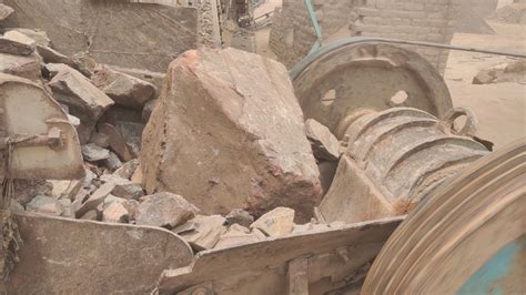 super giant stone crushedrubble crusher asmr relaxation crush