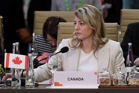 Canada won't tolerate interference in its affairs, FM tells China