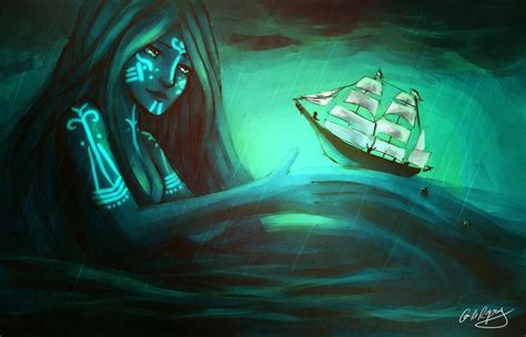 Calypso by camibee.deviantart.com on @DeviantArt | Goddess of the sea ...