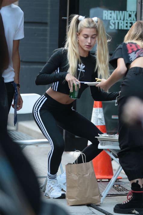 Hailey Baldwin - Photoshoot Set in New York City 09/10/2017 • CelebMafia