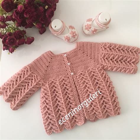 Crochet Baby Cardigan Pattern - Crochet by mery