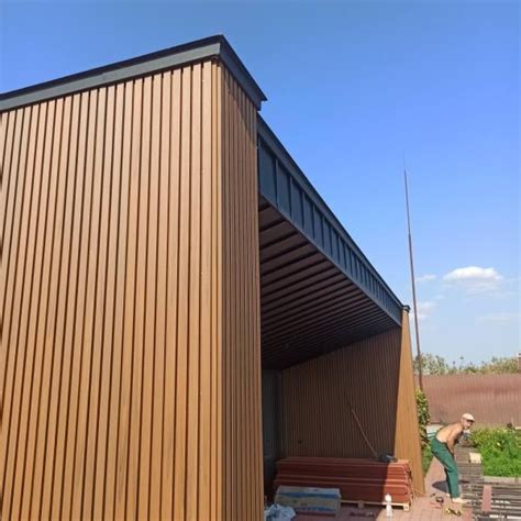 ᐉ Панель фасадна Rosewood 3D рейка ДПК 219х26х2900 мм Teak (14652369 ...