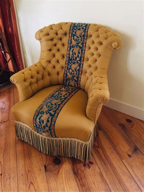 Proantic: Napoleon III Upholstered Armchair