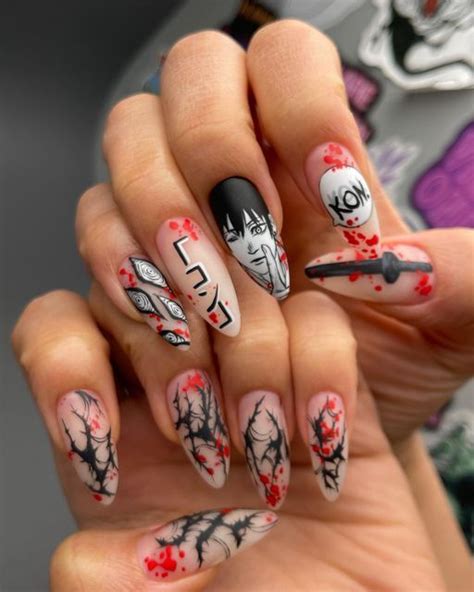 Pin by Лера Кот on нохти | Anime nails, Cute nails, Nail art