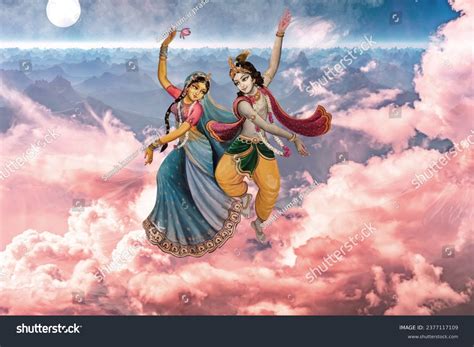 Radha Krishna Emboss: Over 2 Royalty-Free Licensable Stock ...